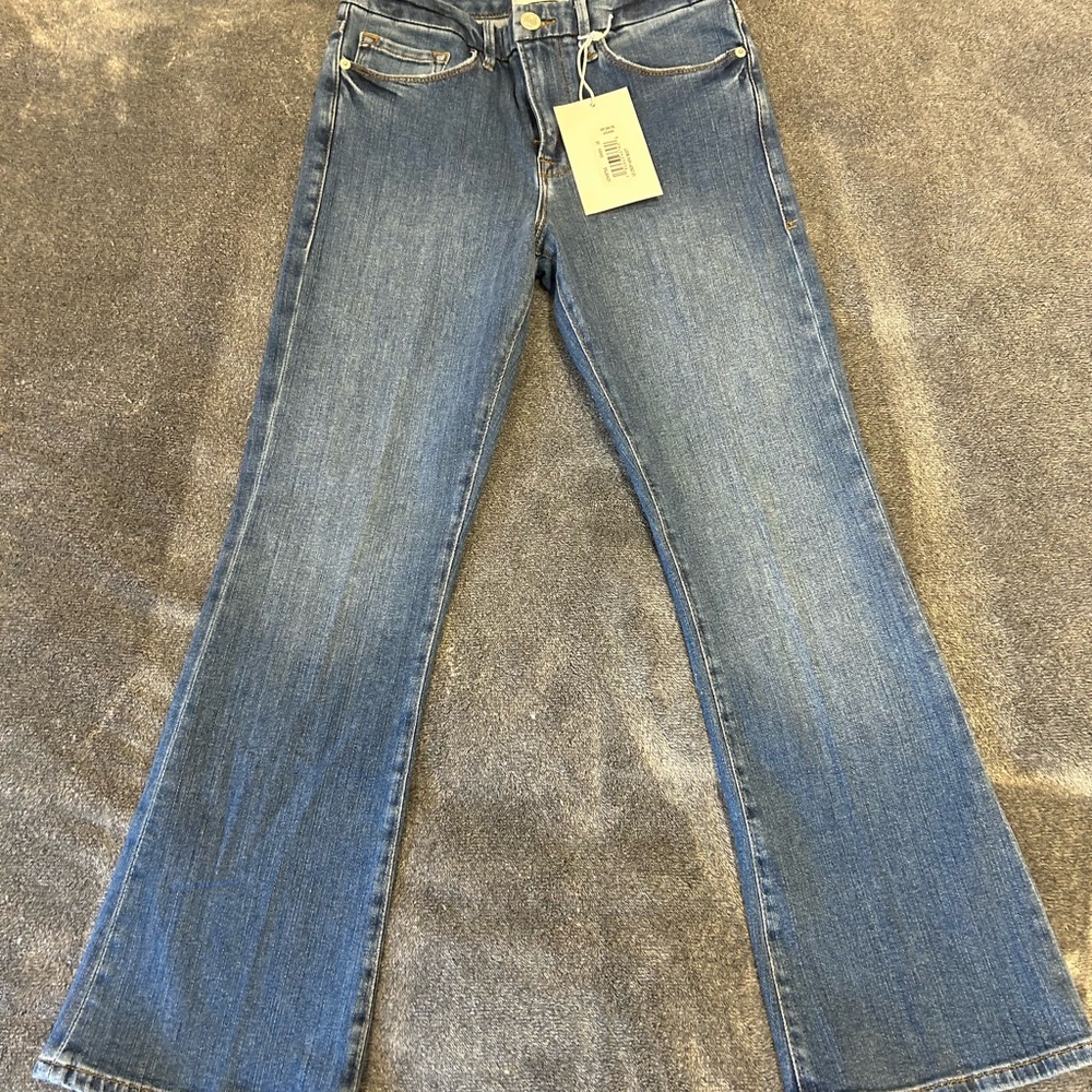 Frame Le Crop Mini Boot Jeans